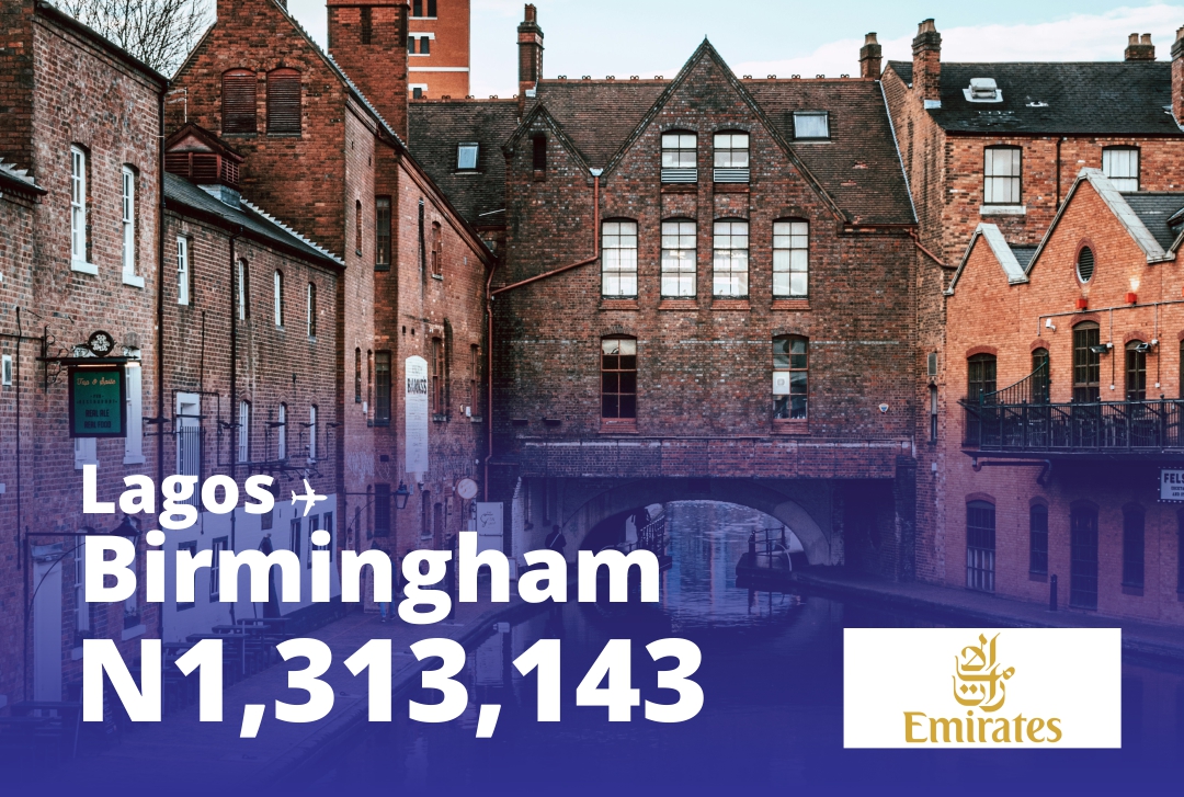 STUDENT DEAL: Lagos-Birmingham