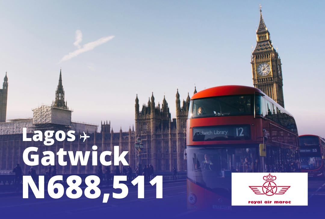 STUDENT DEAL: Lagos-Gatwick